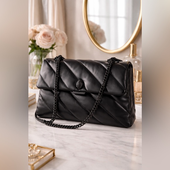 Kurt Geiger Handbags - 🖤✨ Kurt Geiger London Kensington XXL Soho Drench Leather Shoulder Bag ✨🖤
